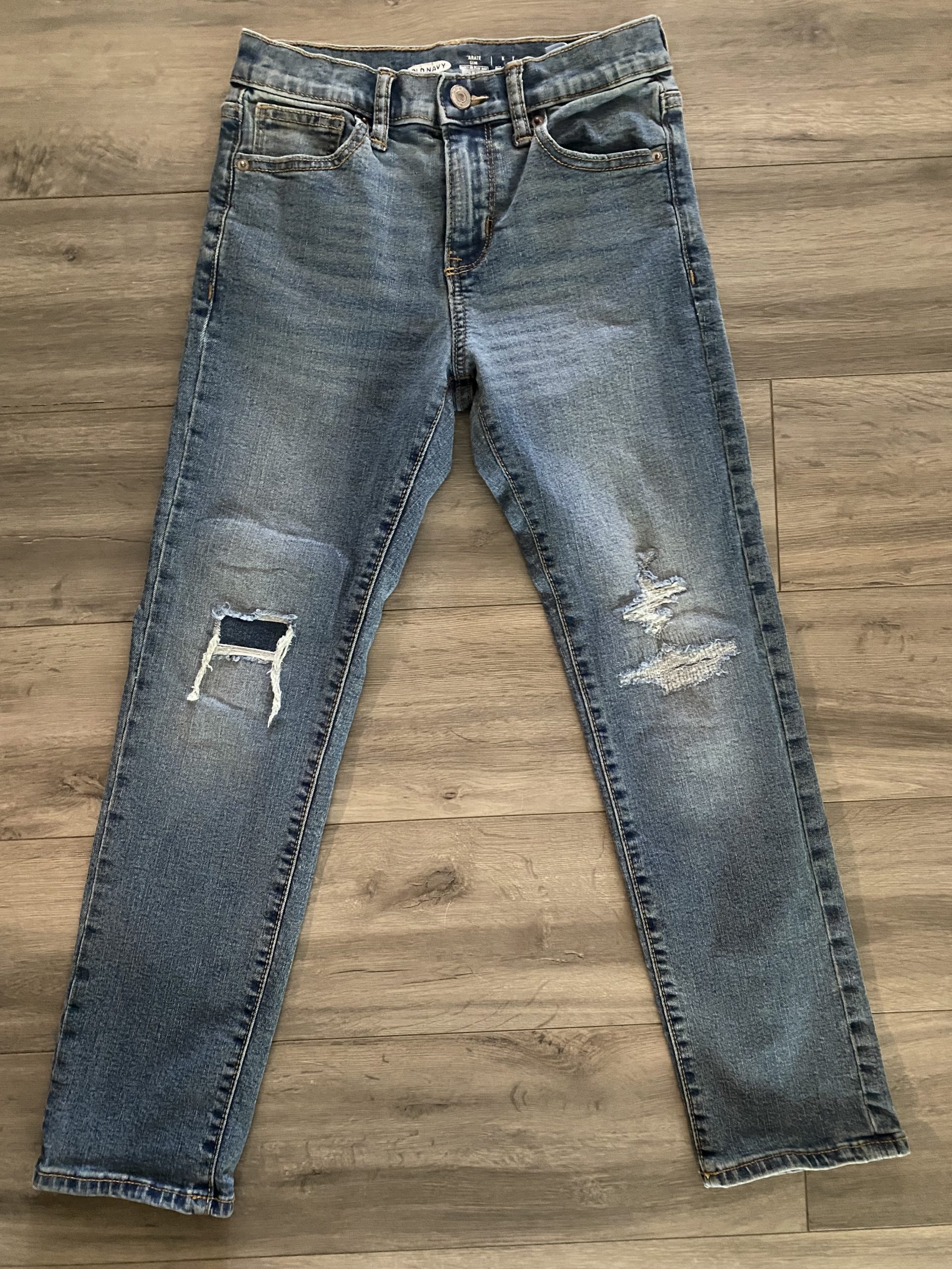 Old Navy Karate Slim Ripped Boys Jeans Size 10 ⋆ Twice as Nice Consignment  Boutique